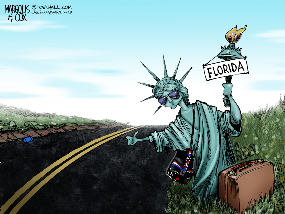 Lady Liberty Movin’ Out of New York