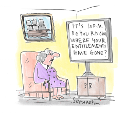 ENTITLEMENTS GONE by Harley Schwadron