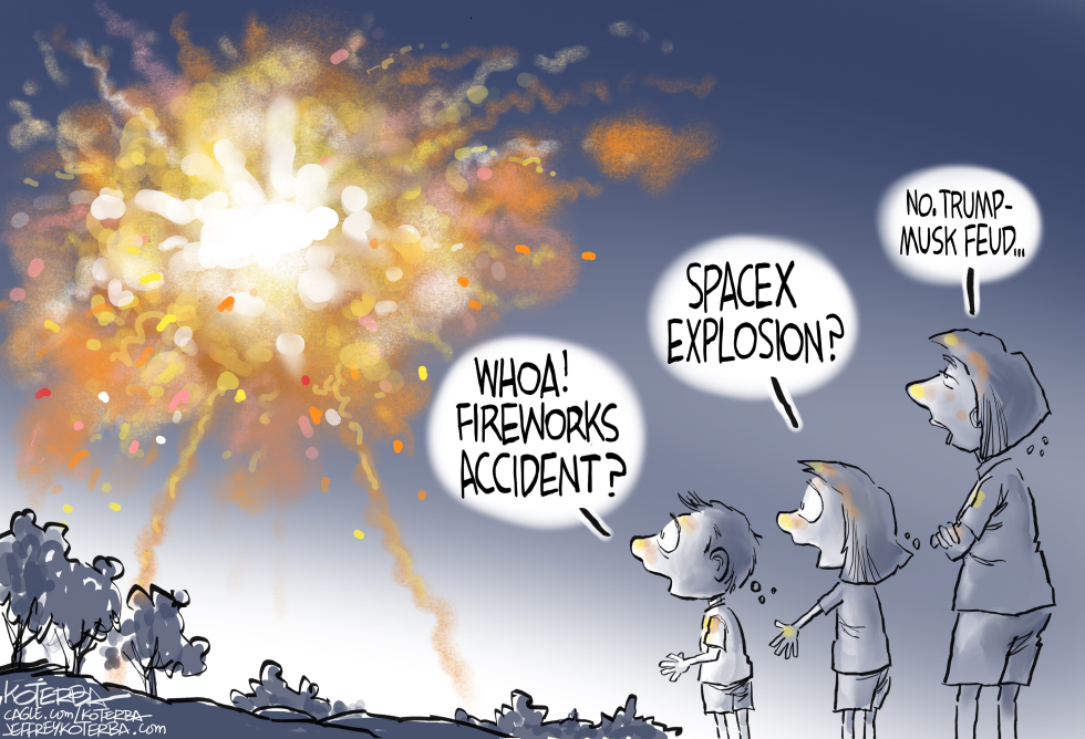 Trump-Musk explosion