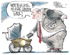 PAYING FOR THE BBB by John Darkow