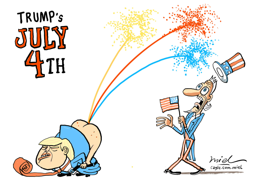 Trump's July 4th