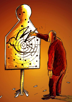 PEACE TARGET by Oguz Gurel