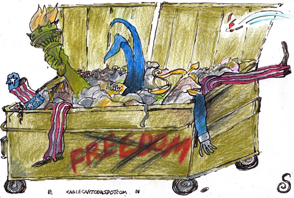 AMERICA IN A DUMPSTER