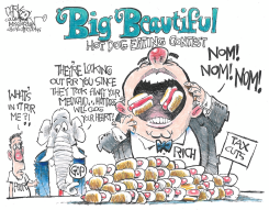 TAX CUT EAT CONTEST by John Darkow