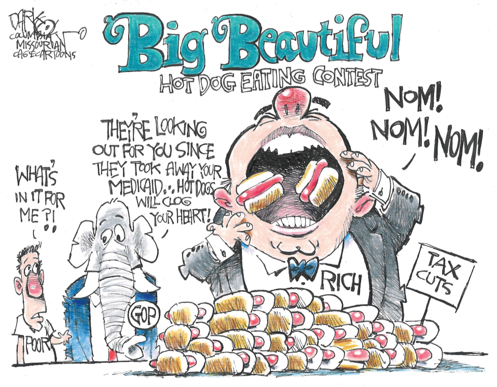 Tax cut eat contest