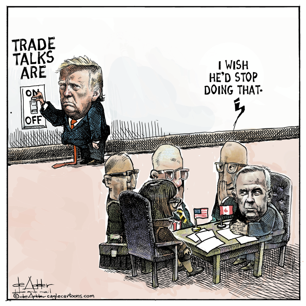 #2 WISHING TRUMP WOULD STOP by Michael de Adder