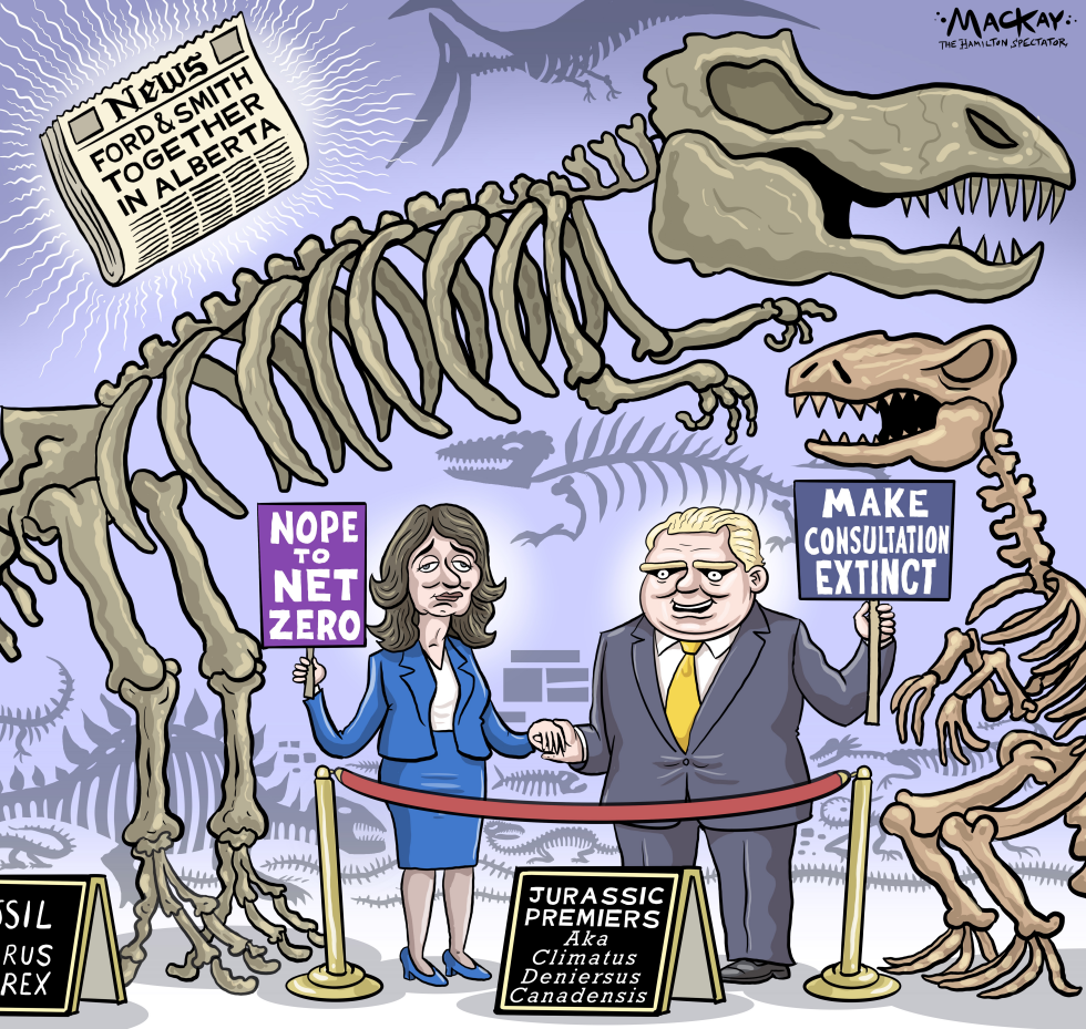 Canada: Jurassic Premiers Smith and Ford