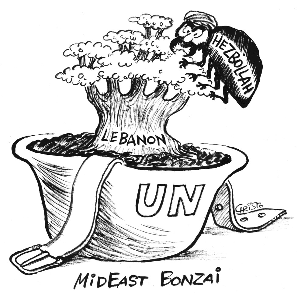 Mideast Bonzai - B&W