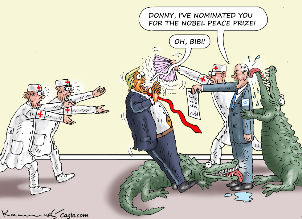 TRUMP FAINT WITH HAPPINESS
