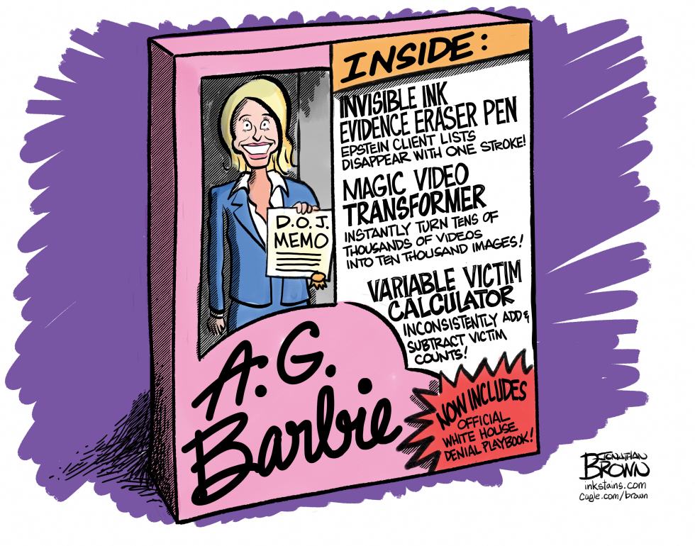 Attorney General Bondi Barbie Doll