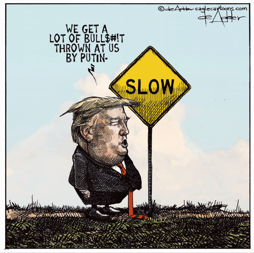 Trump thinks Putin is bullshit
