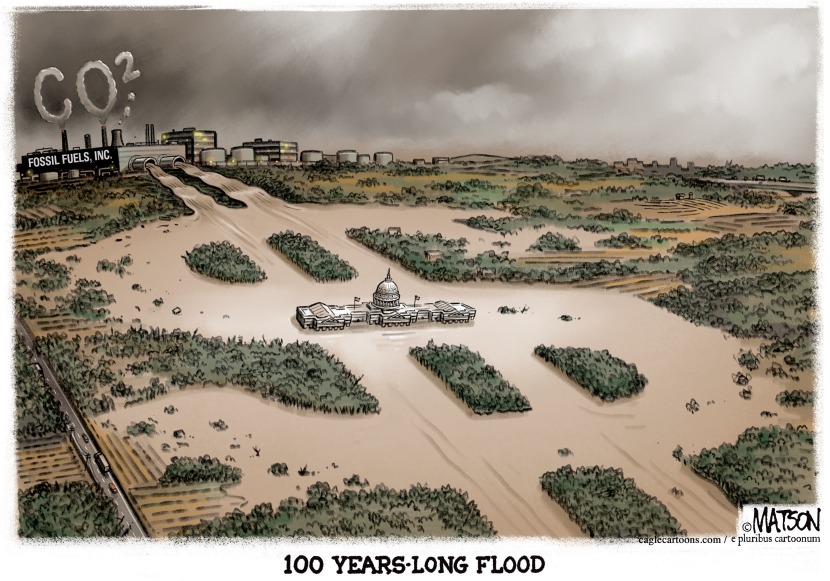 Fossil Fuels Money Floods US Capitol