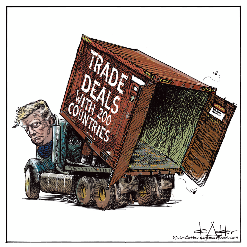 Trump promised 200 trade deals