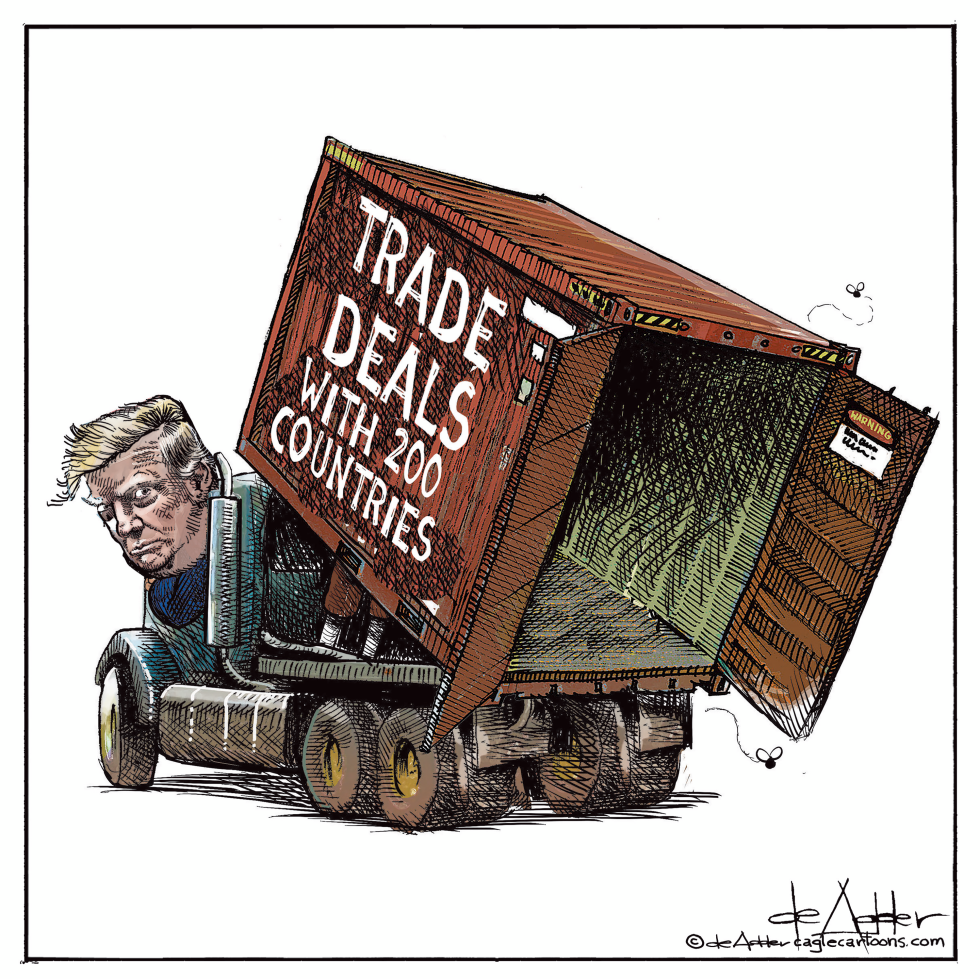 Trump promised 200 trade deals
