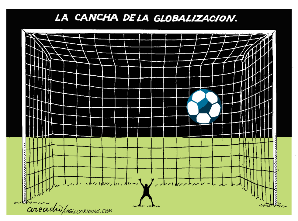  LA CANCHA DE LA GLOBALIZACIóN COL by Arcadio Esquivel