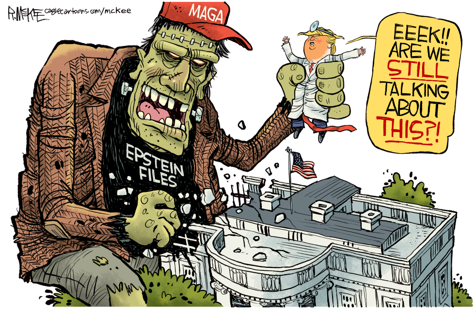 Trump's MAGA Epstein Frankenstein Revolts