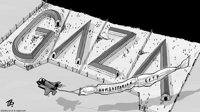 Gaza Concentration Camp Auschwitz Hamas Israel War