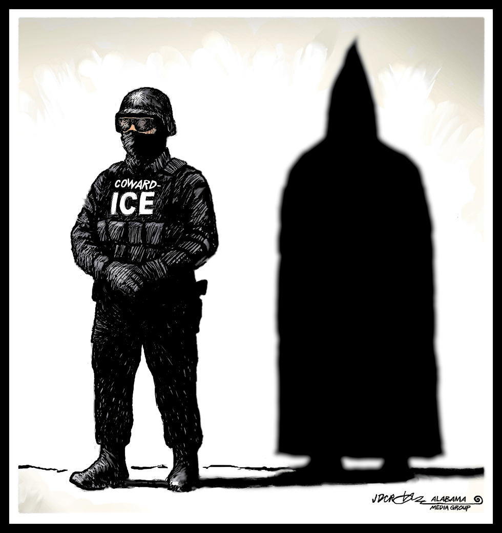 Masked ICE Klan