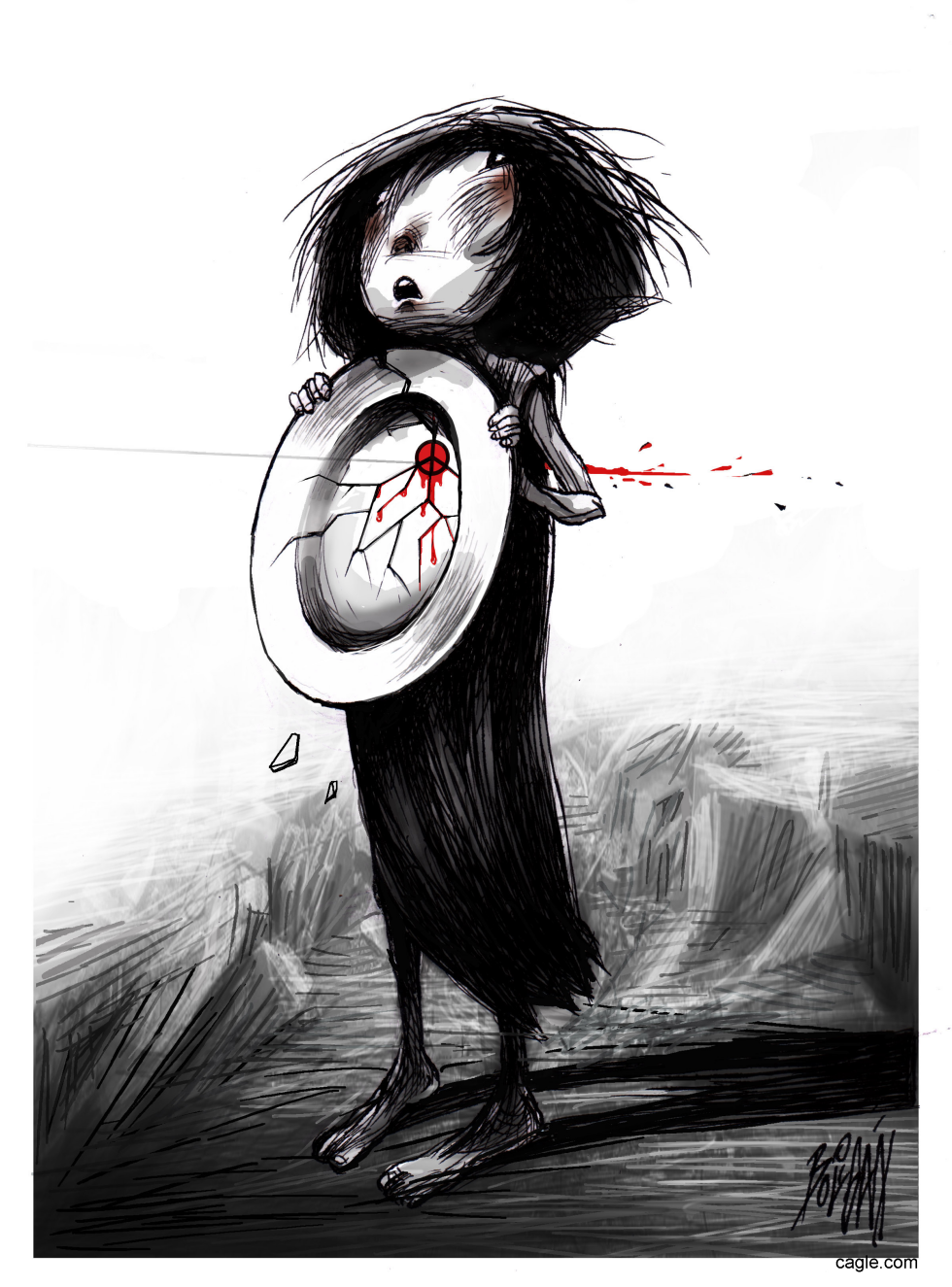 THE ABERRANT GENOCIDE IN GAZA