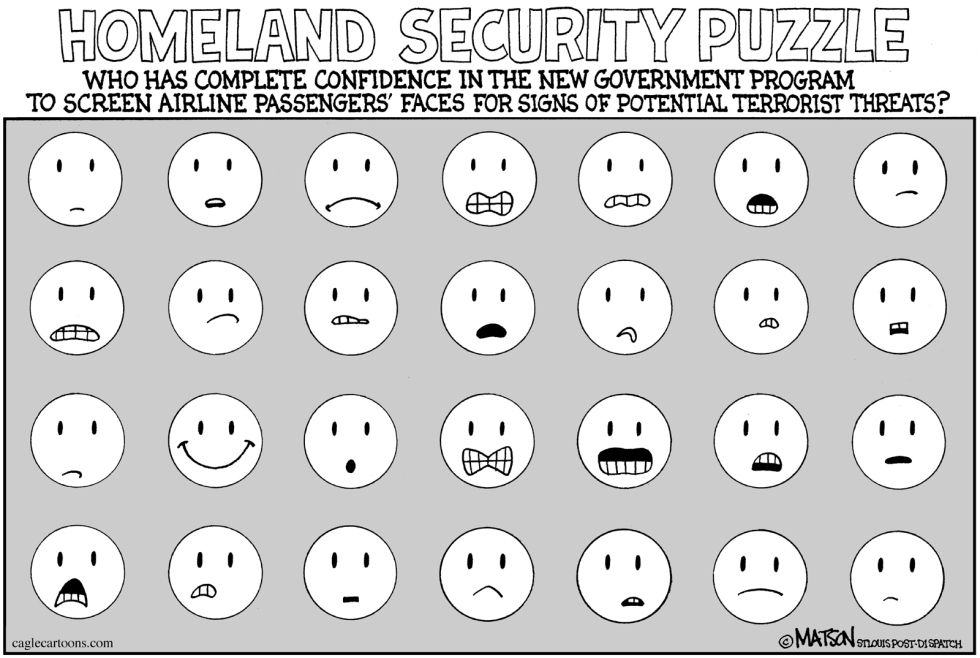 Airline Passenger Face Screening