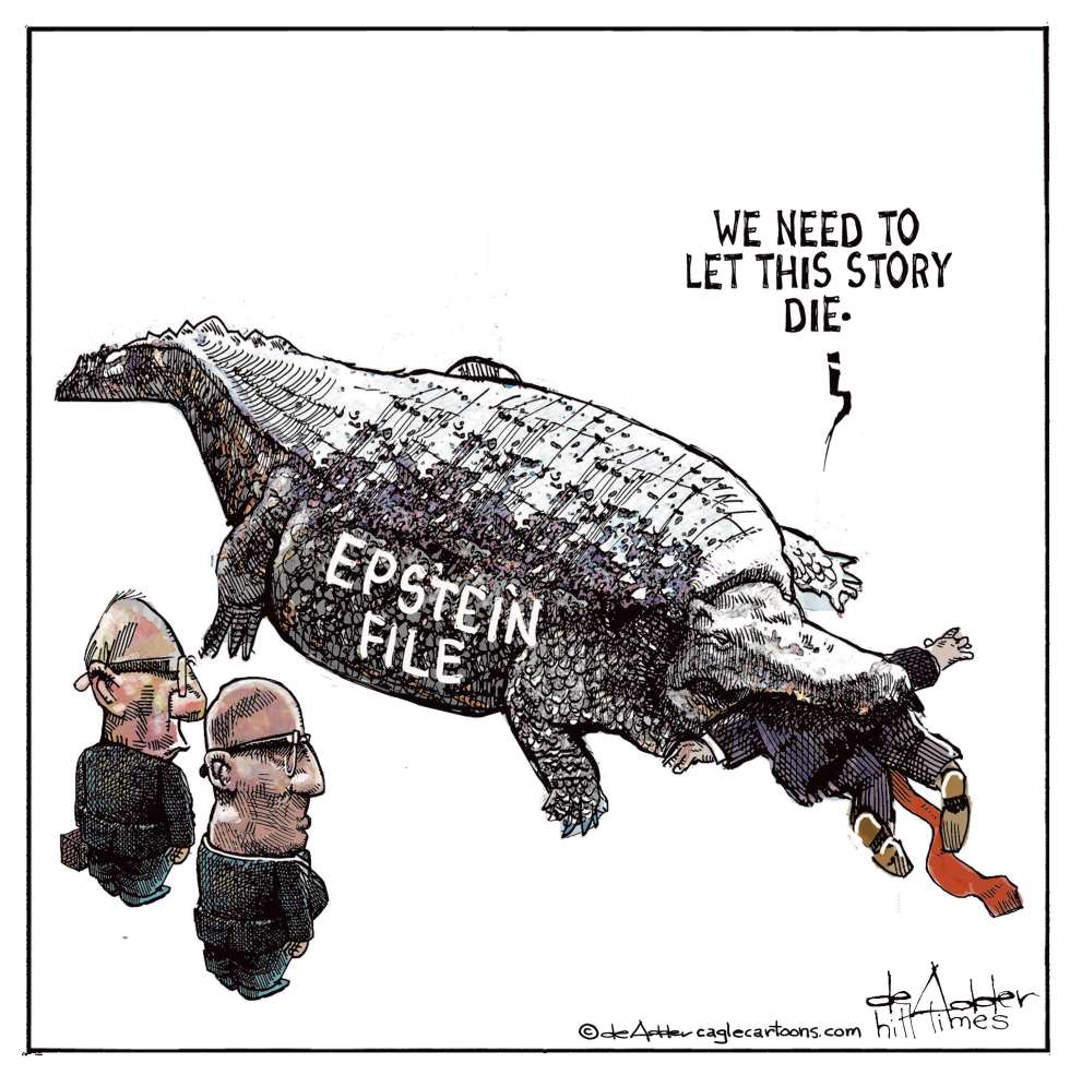 Trump says should ignore the Epsein file