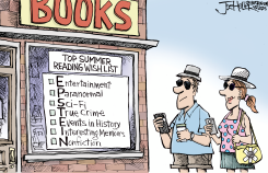 SUMMER READING by Joe Heller