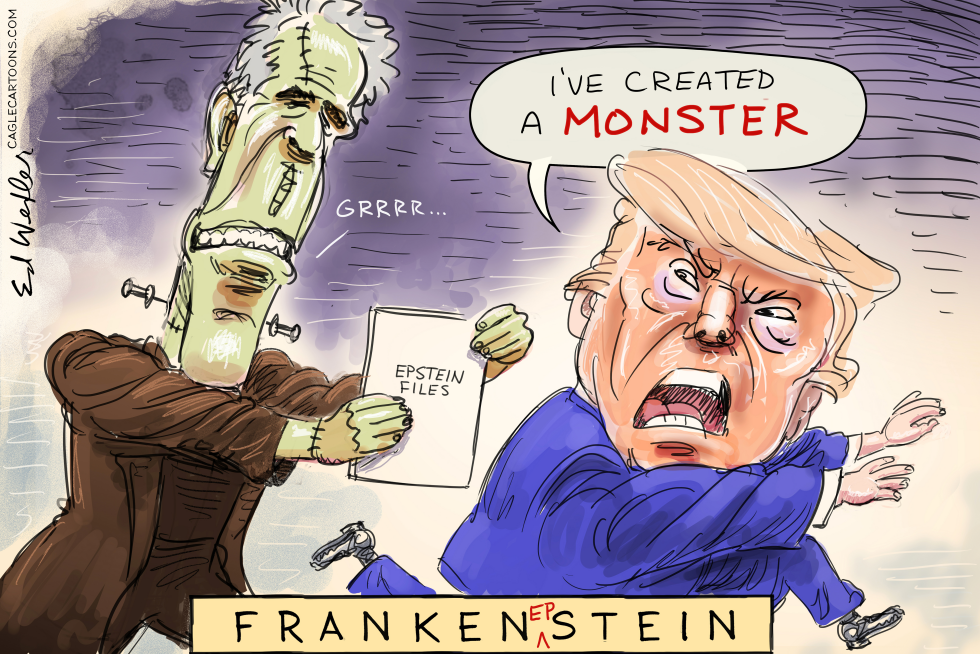 Epstein Frankenstein I've Created A Monster