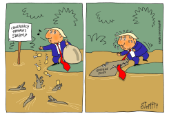 SWAMP OF CONSPIRACY THEORIES by Stephane Peray