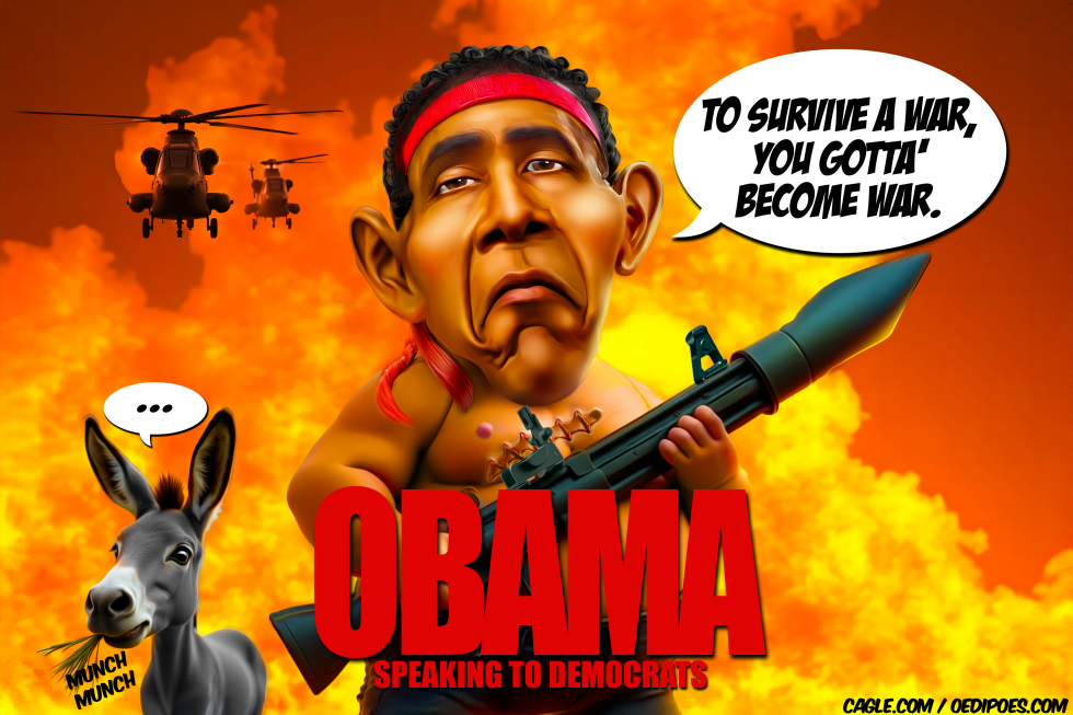 Barack Obama is Rambo