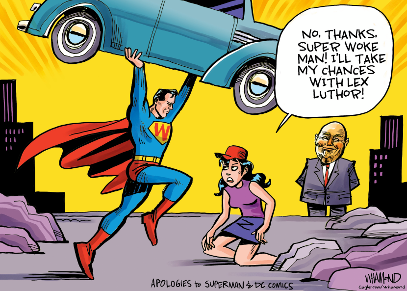 New Superman is super woke