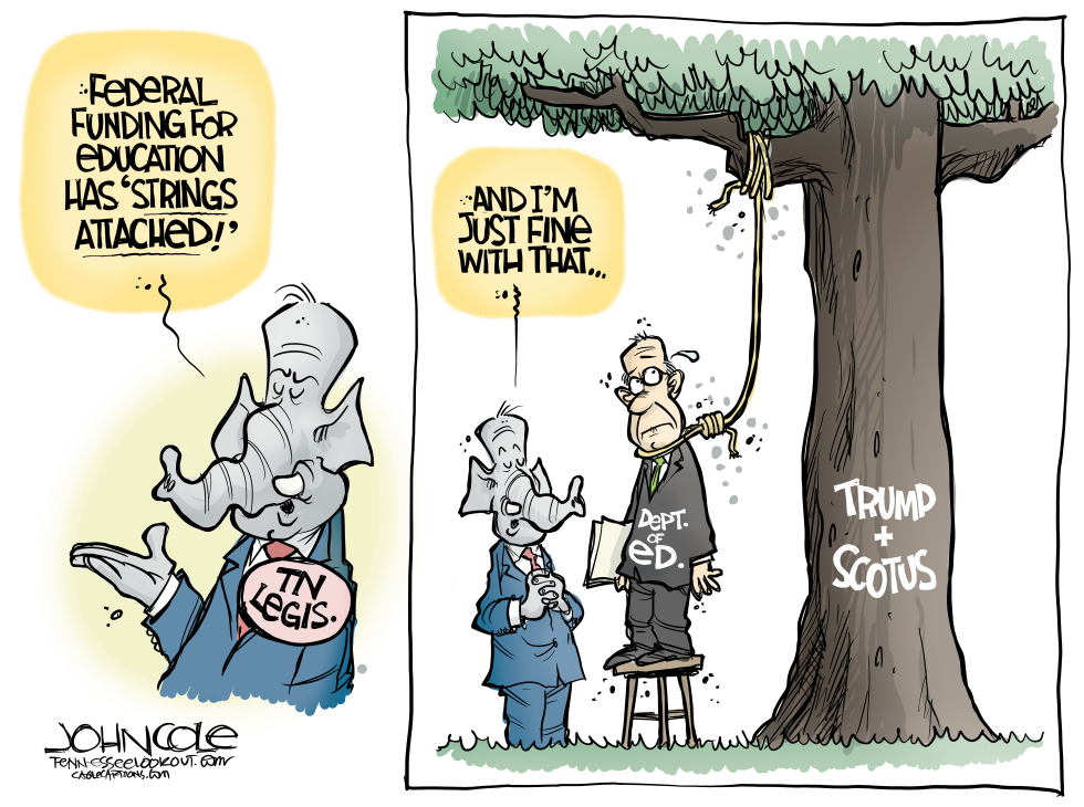 TN "Strings attached' to federal education funding