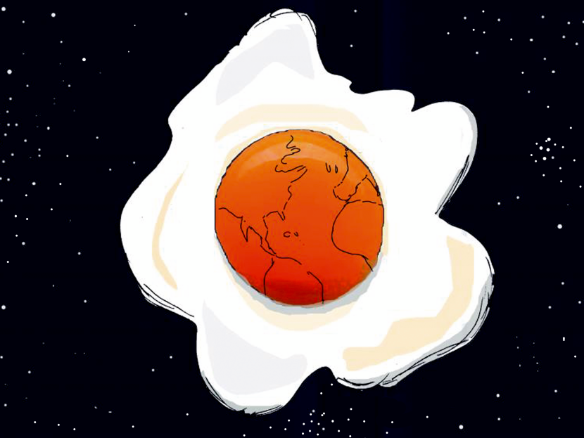 The world is fried