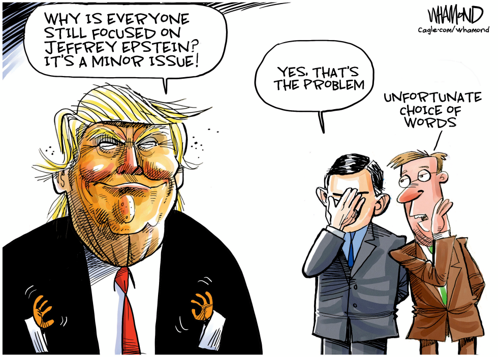 Trump wants to move on from Epstein