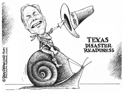TEXAS DISASTER READINESS by Dave Granlund