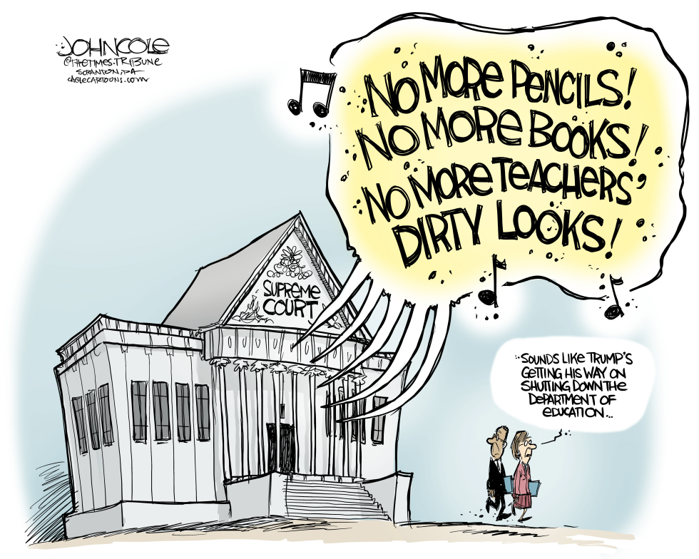 SCOTUS OKs Trump plan to end Dept of Education