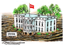 EPSTEIN SWAMP AND TRUMP by Dave Granlund