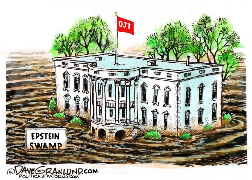 Trump White House Sits Deep in Epstein Swamp