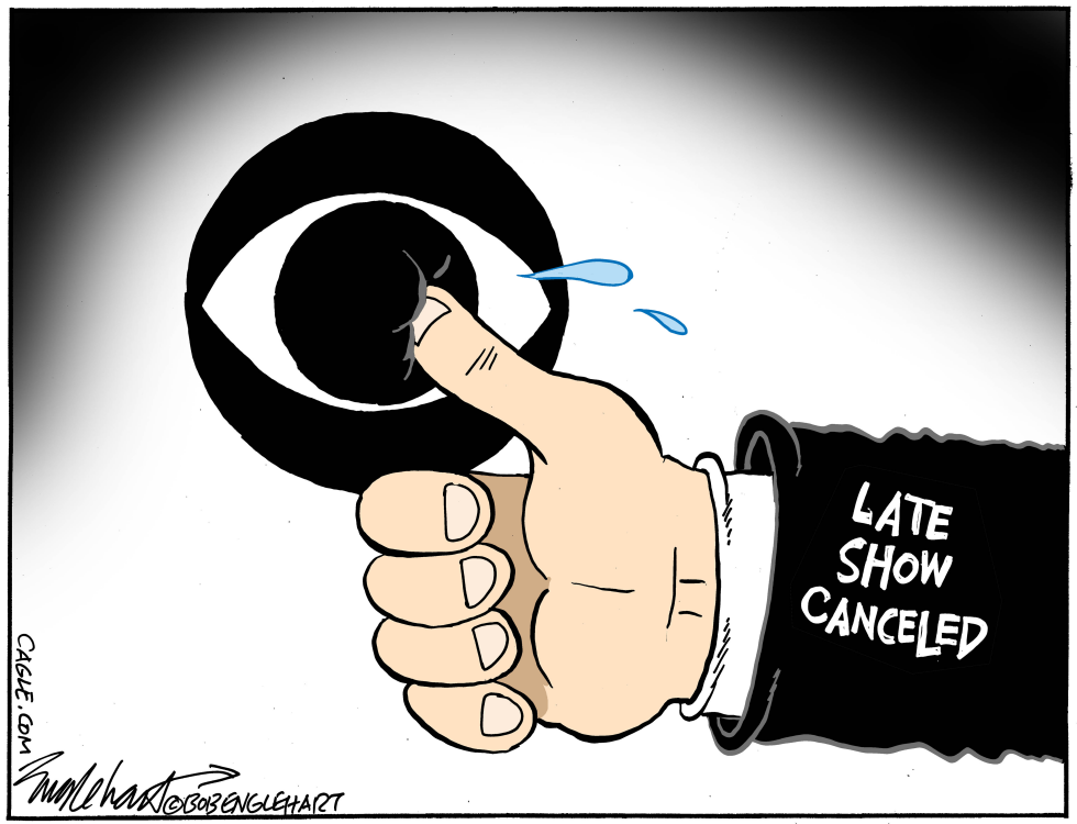 CBS Cancels Colbert Late Shoe