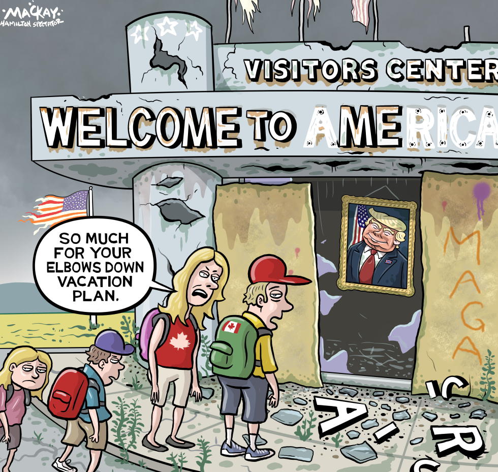 Canadian tourists disappointed in the USA