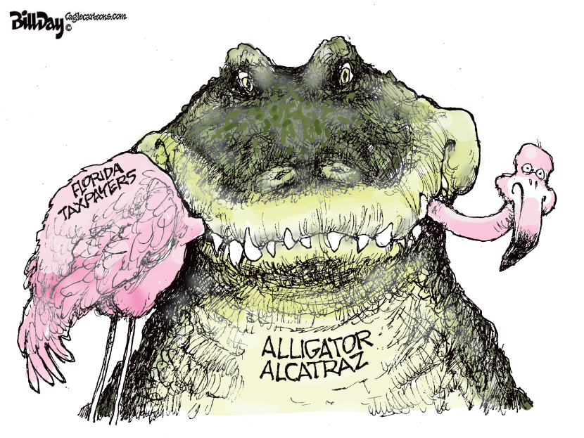 FLORIDA Alligator Alcatraz
