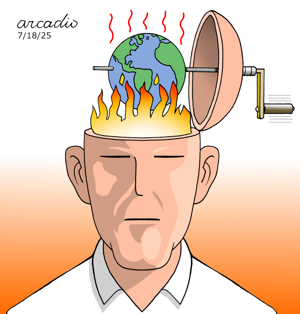 THE AGGRESSION AGAINST THE PLANET IS IN THE MIND