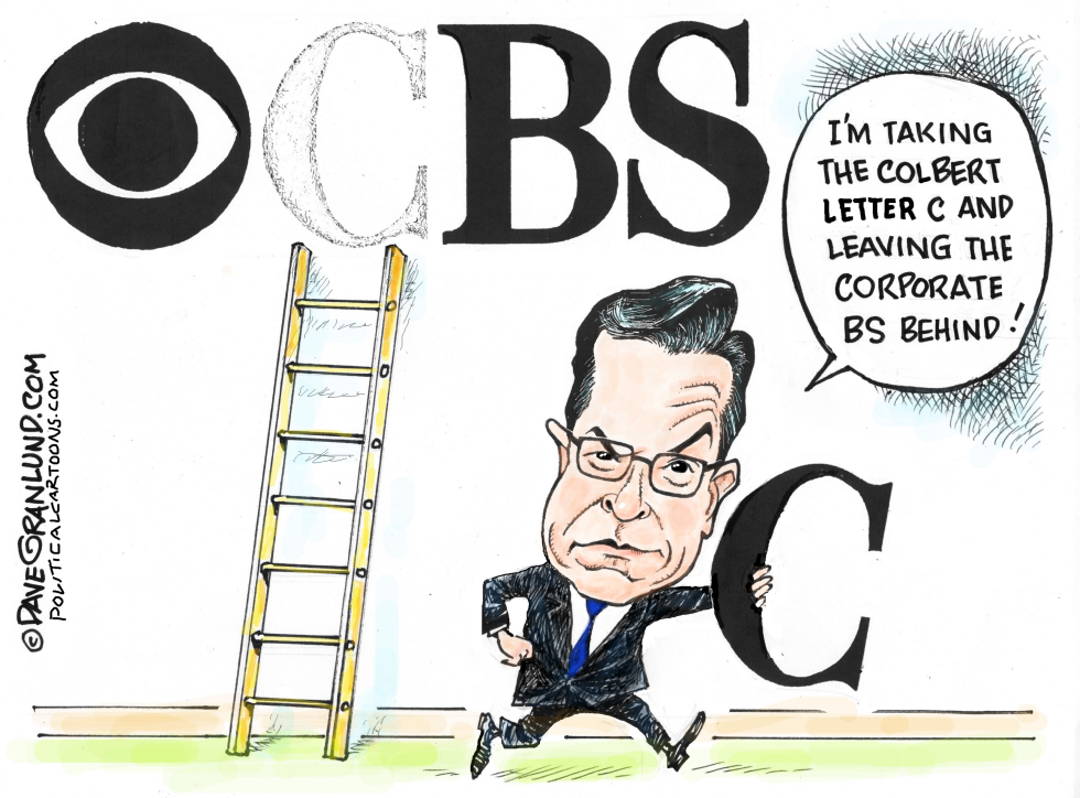 CBS cancels Colbert show