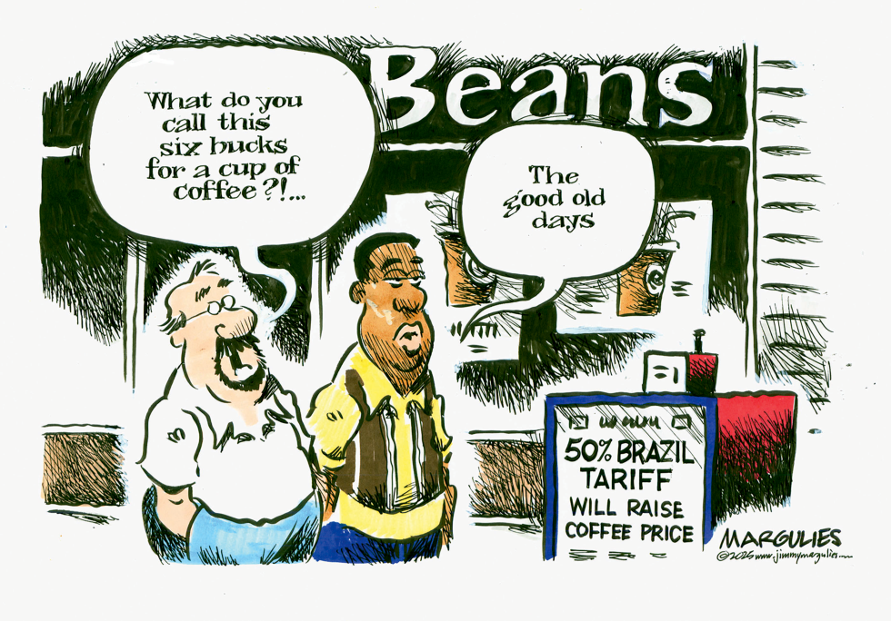 Coffee prices after Brazil tariff