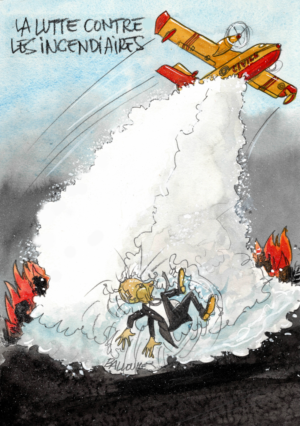 Fighting arsonists