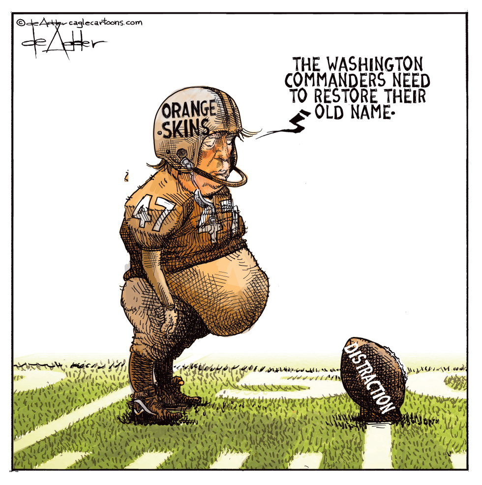 Trump thinks Commanders should change name
