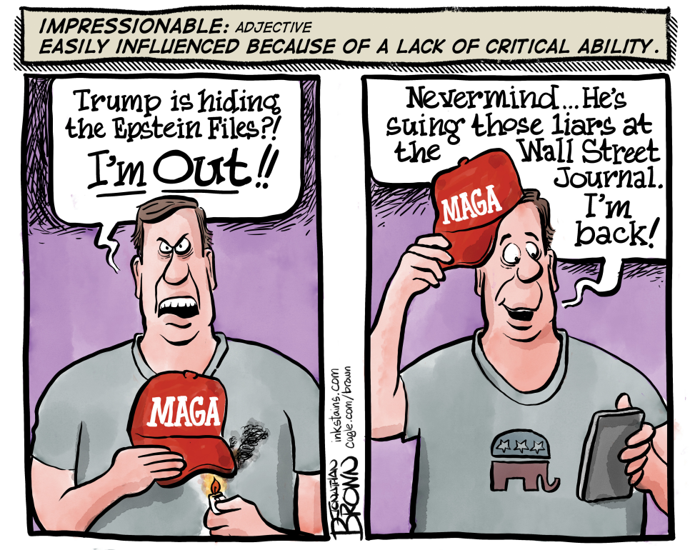 MAGA turns on Trump over Epstein Files, flips back
