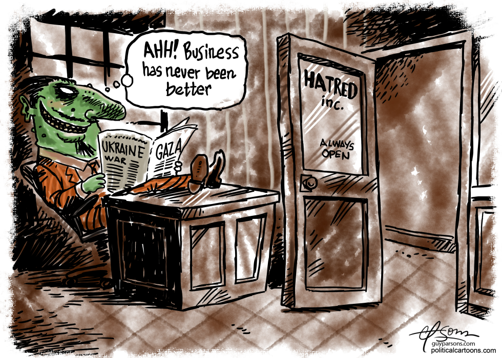 Hatred is on the rise