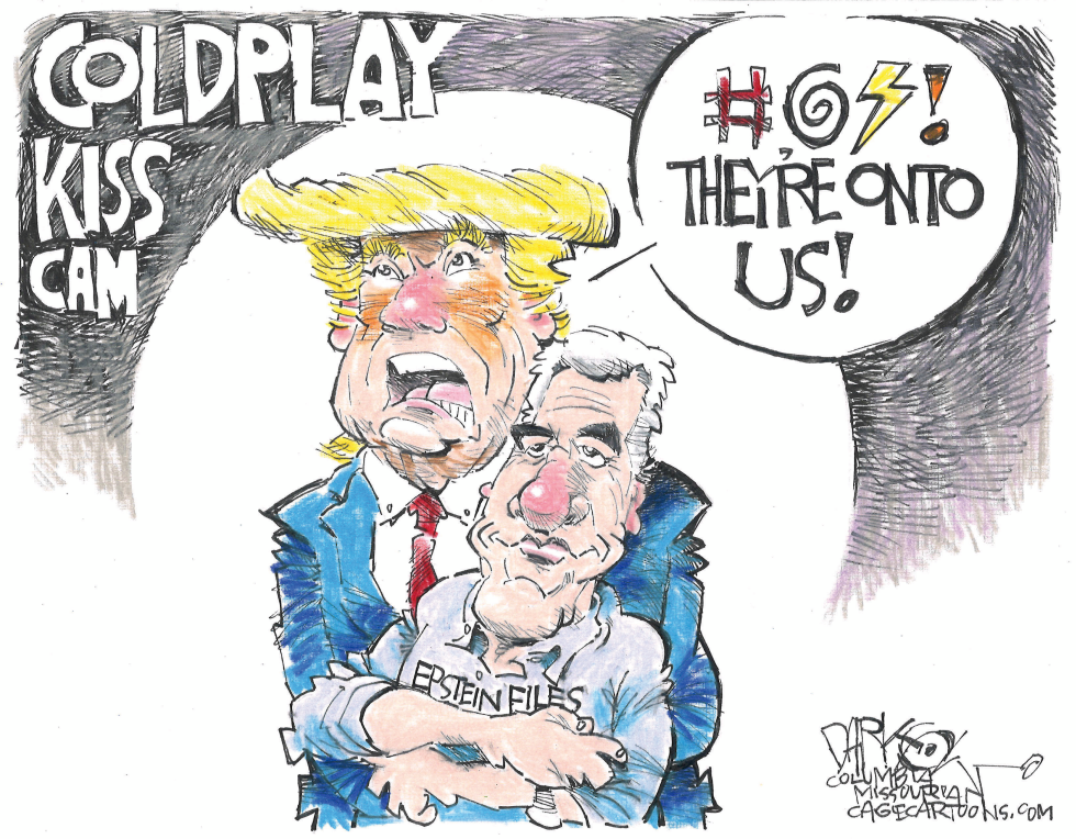 Epstein kiss cam