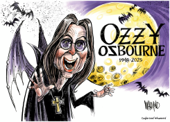 R.I.P. OZZY OSBOURNE by Dave Whamond