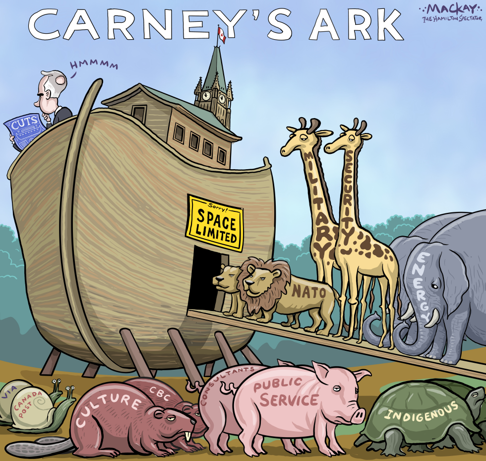 Limited space available on Carney's Ark